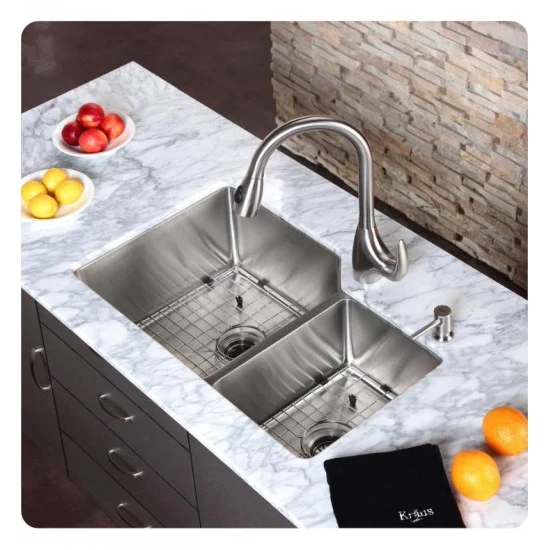 32 Undermount Kitchen Sink - Dual Function With Removable Divider 813mm  $942.20