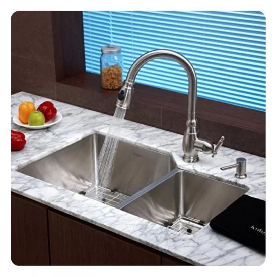 32 Undermount Kitchen Sink - Dual Function With Removable Divider 813mm  $942.20