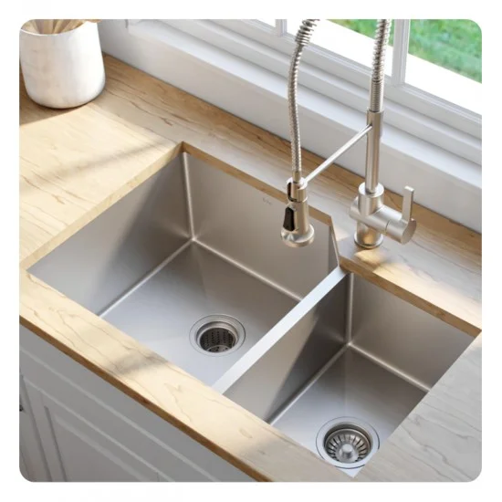 32 Undermount Kitchen Sink - Dual Function With Removable Divider 813mm  $942.20