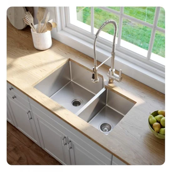 32 Undermount Kitchen Sink - Dual Function With Removable Divider 813mm  $942.20