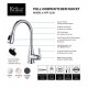 Kraus KBU14-KPF2230-KSD30 31 1/2" Single Bowl Undermount Stainless Steel Kitchen Sink with Faucet and Soap Dispenser