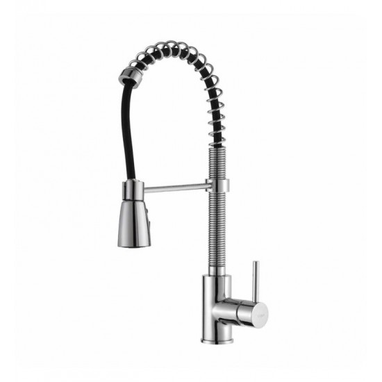 Kraus KBU23-KPF1612-KSD30 32 3/8" Double Bowl Undermount Stainless Steel Kitchen Sink with Commercial Style Kitchen Faucet and Soap Dispenser