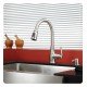 Kraus KHF200-30-KPF2230-KSD30 29 3/4" Single Bowl Farmhouse Stainless Steel Kitchen Sink with Kitchen Faucet and Soap Dispenser