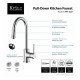 Kraus KHU100-30-KPF1622-KSD30 30" Single Bowl Undermount Stainless Steel Kitchen Sink with Pull Down Kitchen Faucet and Soap Dispenser