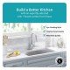 Kraus KHU32-2620-41 Pax 30 1/2" Single Bowl Undermount Stainless Steel Kitchen Sink with Pull-Down Kitchen Faucet and Soap Dispenser