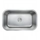 Kraus KBU14 31 1/2" Single Bowl Undermount Stainless Steel Rectangular Kitchen Sink