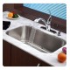 Kraus KBU14 31 1/2" Single Bowl Undermount Stainless Steel Rectangular Kitchen Sink