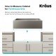 Kraus KHF200-36 35 7/8" Single Bowl Farmhouse/Apron Front Stainless Steel Rectangular Kitchen Sink