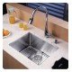 Kraus KHU101-23 23" Single Bowl Undermount Stainless Steel Rectangular Kitchen Sink