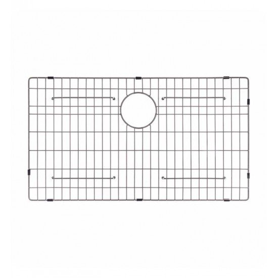 Kraus KBG-200-36 32 3/4" Stainless Steel Bottom Sink Grid with Protective Anti-Scratch Bumpers for KHF200-36 Kitchen Sink