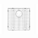 Kraus KBG-203-36-1 18 3/4" Stainless Steel Bottom Sink Grid with Protective Anti-Scratch Bumpers for Left Bowl Kitchen Sink