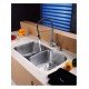 Kraus KBG-22 12 3/8" Stainless Steel Bottom Sink Grid with Protective Anti-Scratch Bumpers for KBU22 Kitchen Sink