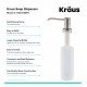 Kraus KSD-53 1 5/8" Deck Mounted Kitchen Soap Dispenser