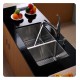 Kraus KHU103-33 32 3/4" Double Bowl Undermount Stainless Steel Rectangular Kitchen Sink