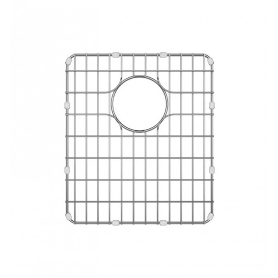 Kraus BG1517 Dex™ Series 17 Inch Stainless Steel Kitchen Sink Bottom Grid with Soft Rubber Bumpers
