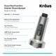 Kraus KFS-1 Dual Function Kitchen Faucet Sprayer