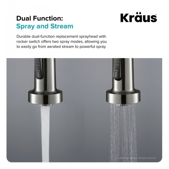 Kraus KFS-1 Dual Function Kitchen Faucet Sprayer