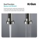 Kraus KFS-1 Dual Function Kitchen Faucet Sprayer