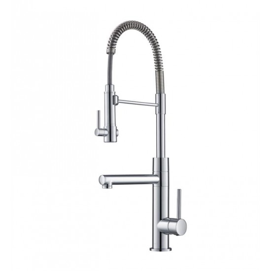 Kraus KPF-1603 Artec Pro 24 3/4" Single Handle Deck Mounted Pull-Down Kitchen Faucet