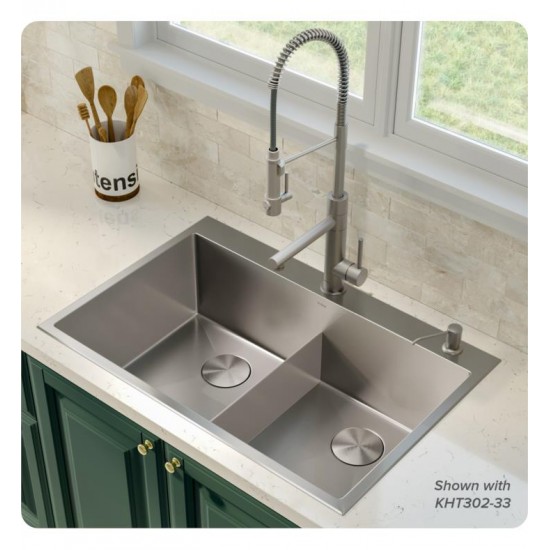 Kraus KPF-1603 Artec Pro 24 3/4" Single Handle Deck Mounted Pull-Down Kitchen Faucet