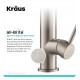 Kraus KPF-1603 Artec Pro 24 3/4" Single Handle Deck Mounted Pull-Down Kitchen Faucet