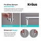 Kraus KPF-1603 Artec Pro 24 3/4" Single Handle Deck Mounted Pull-Down Kitchen Faucet