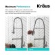 Kraus KPF-1603 Artec Pro 24 3/4" Single Handle Deck Mounted Pull-Down Kitchen Faucet