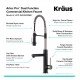 Kraus KPF-1603 Artec Pro 24 3/4" Single Handle Deck Mounted Pull-Down Kitchen Faucet