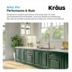 Kraus KPF-1603 Artec Pro 24 3/4" Single Handle Deck Mounted Pull-Down Kitchen Faucet