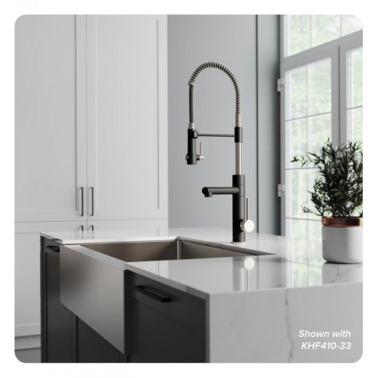 Kraus KPF-1603 Artec Pro 24 3/4" Single Handle Deck Mounted Pull-Down Kitchen Faucet