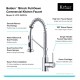 Kraus KPF-1610 Bolden 10 3/4" Commercial Style Single Handle Deck Mounted Pull-Down Kitchen Faucet