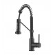 Kraus KPF-1610 Bolden 10 3/4" Commercial Style Single Handle Deck Mounted Pull-Down Kitchen Faucet