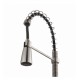 Kraus KPF-1612 Commercial-Style Single-Handle Kitchen Faucet with Pull Down Three-Function Sprayer