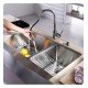 Kraus KPF-1622-KSD-30 7" Single Handle Deck Mounted Pull-Out Kitchen Faucet with Soap Dispenser