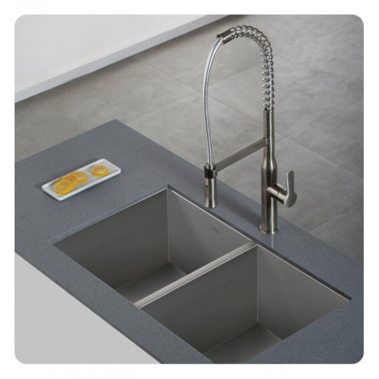 Kraus KPF-1650 Nola 8 5/8" Single Handle Deck Mounted Pull-Down Kitchen Faucet