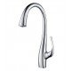 Kraus KPF-1675 Ansel 11 1/4" Single Handle Deck Mount Pull Down Kitchen Faucet