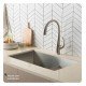 Kraus KPF-1675 Ansel 11 1/4" Single Handle Deck Mount Pull Down Kitchen Faucet