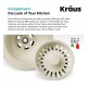 Kraus PST1 4 1/2" Kitchen Sink Strainer