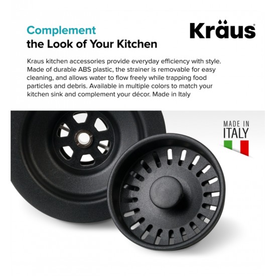 Kraus PST1 4 1/2" Kitchen Sink Strainer