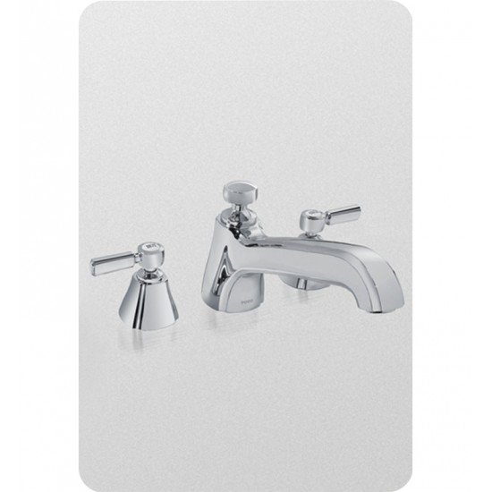 TOTO TB970DD1 Guinevere® Deck-Mount Tub Filler Trim with Lever Handles