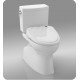 TOTO MW474574CUFG#01 Vespin II 1G Two-Piece Elongated Toilet with 1.0 GPF Single Flush and S300e Connect+ Washlet