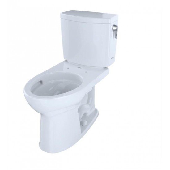 TOTO CST454CUFRG#01 Drake II Two-Piece Elongated Toilet with 1.0 GPF Single Flush and Right Hand Trip Lever