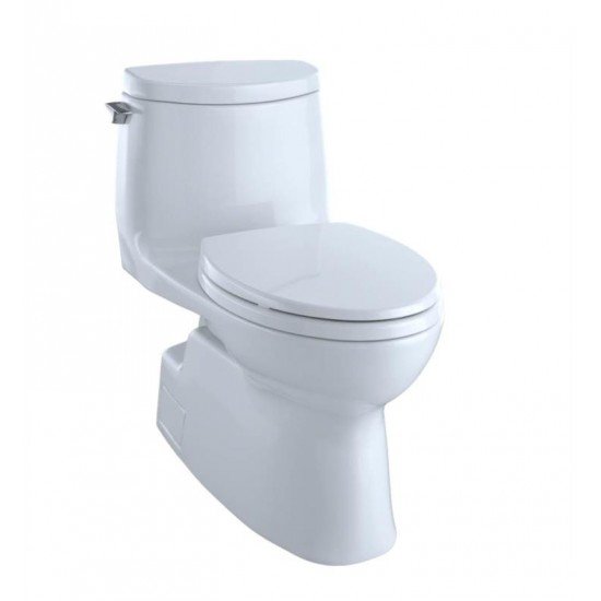 TOTO MS614114CUF Carlyle II 1G One-Piece Elongated Front Bowl with SoftClose Seat and 1.0 GPF Single Flush