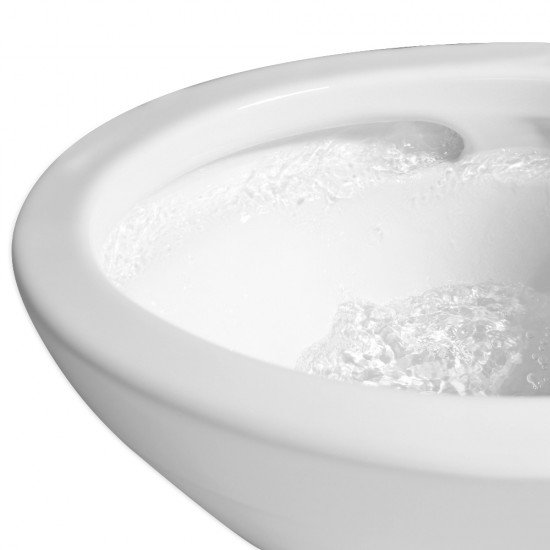TOTO MW614584CUFG#01 Carlyle II 1G One-Piece Elongated Bowl with 1.0 GPF Single Flush and S350e Connect+ Washlet