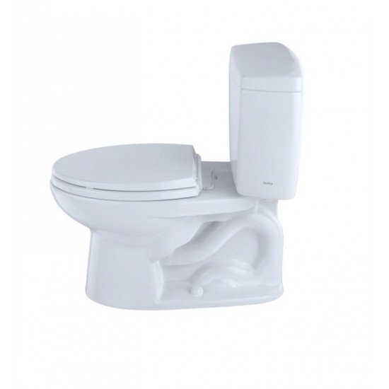 TOTO CST744S Drake Two-Piece Elongated Toilet with 1.6 GPF Single Flush