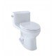 TOTO MS634114CEF Supreme II One-Piece Elongated Toilet with 1.28 GPF Single Flush