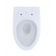 TOTO CT418F Aquia Wall-Hung One-Piece Elongated Toilet, Universal Height and 1.6 GPF & 0.9 GPF Dual-Flush