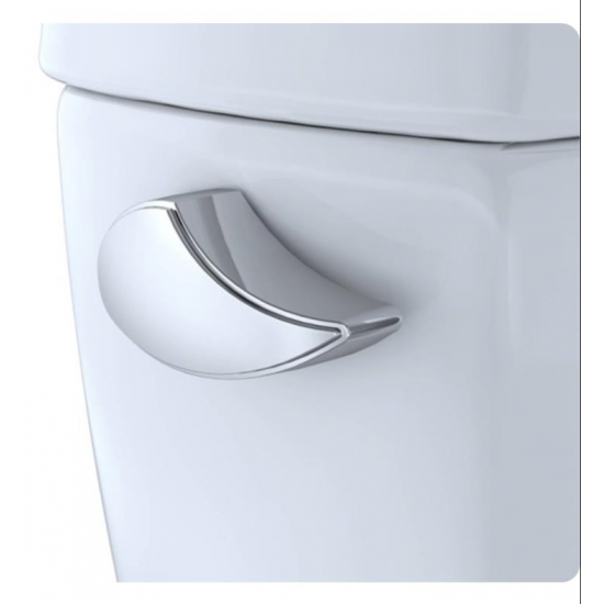 TOTO CST743S Drake Two-Piece Round Toilet with 1.6 GPF Single Flush