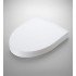 TOTO SS214#11 Soiree SoftClose Elongated Closed-Front Toilet Seat and Lid in Colonial White